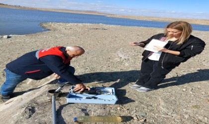 Hayvan sağlığı için su numuneleri alındı