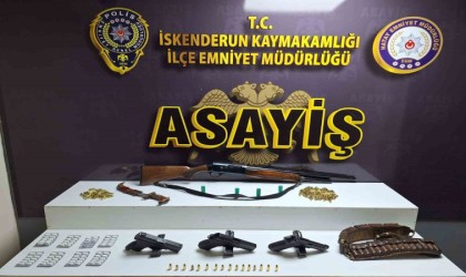 İskenderun polisi, iki farklı olaya karışan 6 şahsı yakaladı