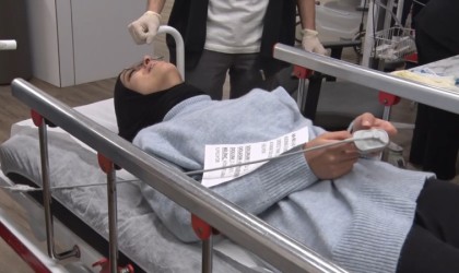 İstanbuldaki hastanelerde büyük deprem tatbikatı