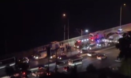 İzmirde feci kaza: 5 yaralı