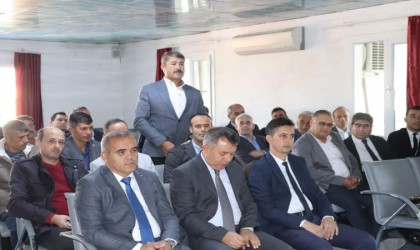 Kaymakam Kahveci muhtarlar ve yaşlılarla bir araya geldi