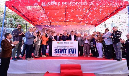 Kepezde 38 proje için ilk kazma vuruldu