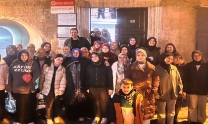 Kütahya Akşemsettin Kız Anadolu İmam Hatip Lisesi öğrencileri sabah namazında buluştu