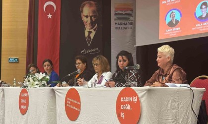 Marmariste Kadına yönelik şiddet paneli düzenlendi