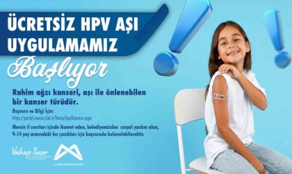 Mersinde 9-14 yaş aralığındaki kız çocuklarına ücretsiz HPV aşışı uygulanacak