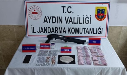 Nazillide jandarmadan uyuşturucu operasyonu: 1 tutuklama