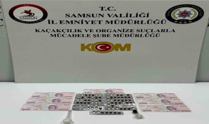 Samsunda sahte para ve uyuşturucu operasyonu