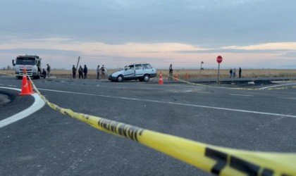 Şanlıurfada trafik kazası: 1 ölü, 3 yaralı