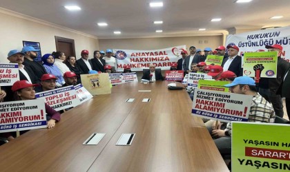 Sarar grevinin mahkeme kararıyla durdurulması