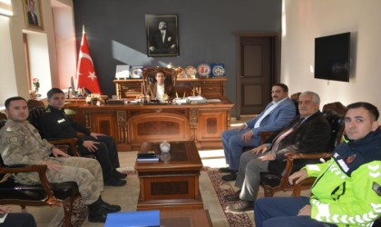 Sarıkamışta, “Kış Mevsimi Trafik Tedbirleri” toplantısı yapıldı