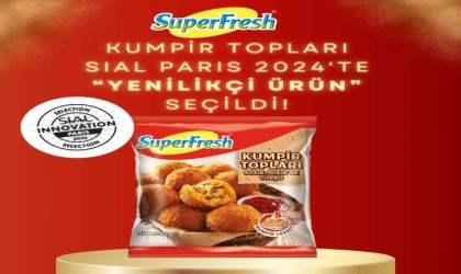 SuperFresh Kumpir Topları, SIAL Paris 2024te “Yenilikçi Ürün” seçildi