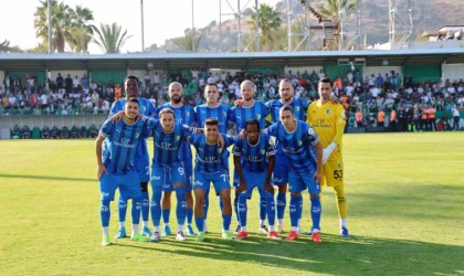 Trendyol Süper Lig: Bodrum FK: 0 - Alanyaspor: 0 (İlk yarı)