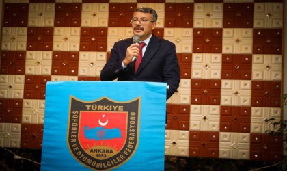 Vali Çelik, Dünya Şoförler Günü programına katıldı