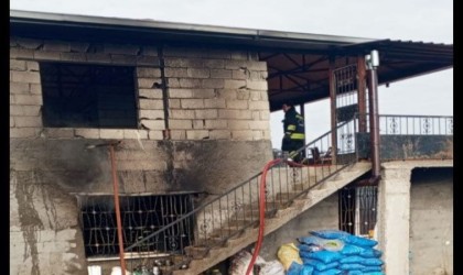 Yangında dumandan etkilenen küçük Abidin kurtarılamadı