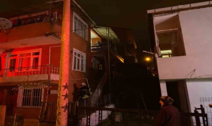 Açık unutulan aspiratör yangına neden oldu