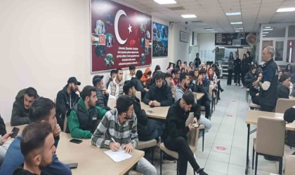 Adilcevazda yurtta afet farkındalık eğitimi ve tahliye-yangın tatbikatı
