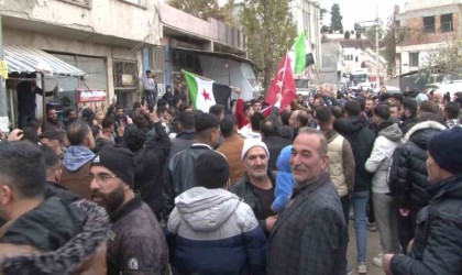 Adıyamanda Suriyeliler kutlama yaptı