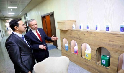 Ağrı İdare Mahkemesi Başkanı Seydibeyden Milli Eğitim Müdürü Kökreke ziyaret