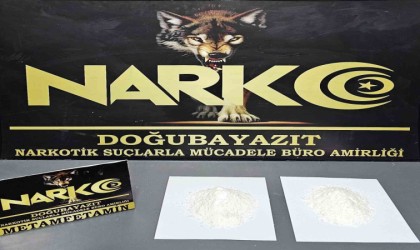Ağrıda 1 kilo 44 gram metamfetamin ele geçirildi