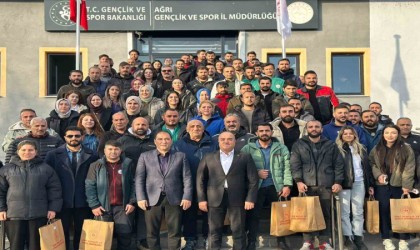 Ağrıda, antrenörlerle planlama ve değerlendirme toplantısı yapıldı