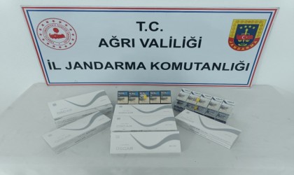 Ağrıda çok sayıda kaçak sigara ele geçirildi