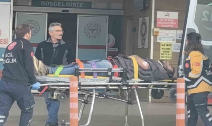 Asansör boşluğuna düşen işçi yaralandı