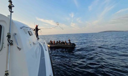 Aydında 1 ayda 267 düzensiz göçmen kurtarıldı