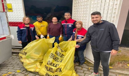 Aydında 11 bin kilogram zirai katı atık toplandı