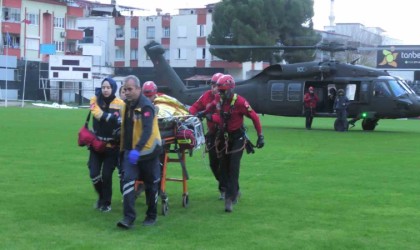 Aydında zorlu kurtarma operasyonu