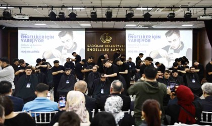 Bağcılarda dünyanın en iyi kuaförleri engelliler için yarıştı