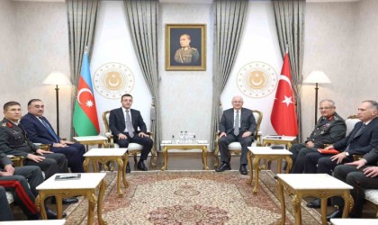 Bakan Güler, Azerbaycan Savunma Bakan Yardımcısı Gurbanovu kabul etti