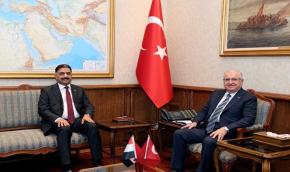 Bakan Güler, Irak Askeri Sanayileşme Kurumu Başkanı Al-Mathkor ve diplomatlarla bir araya geldi