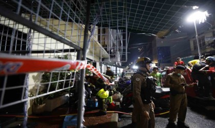 Bangkokta otelde yangın: 3 turist öldü