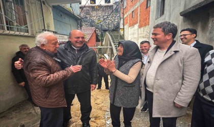 Başkan Aydın, Ertürk ailesinin doğalgaz sıkıntısını çözdü