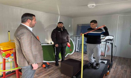 Başkan Çetinkaya özel eğitimli öğrencilerle bir araya geldi