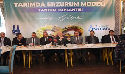 Başkan Sekmenin “Tarımda Erzurum Modeli” kitabı yoğun ilgi gördü