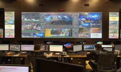 Başkentteki yılbaşı denetimleri KGYS Merkezinden takip ediliyor