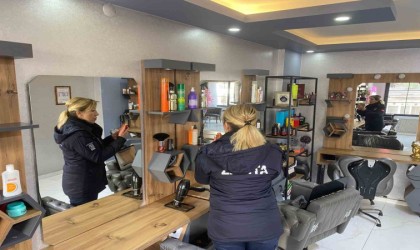 Bilecikte güzellik salonlarında denetim