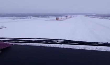 Bingölde karayolları ekipleri kar çalışmalarını sürdürüyor