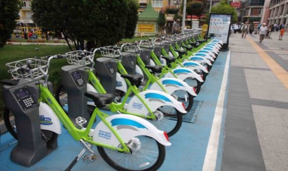 Bir yılda 20 milyon 485 bin 509 dakika bisiklet kullanıldı