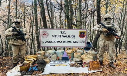 Bitliste çok sayıda yaşam malzemesi ele geçirildi