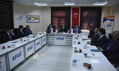 Bitliste ‘İl Afet Risk Azaltma Planı toplantısı yapıldı