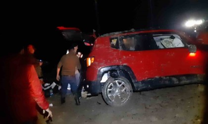 Boluda otomobil ciple çarpıştı: 1i bebek 5 yaralı