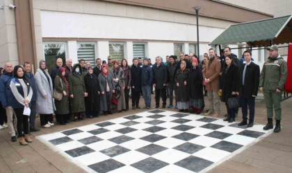 Bozüyükte danışanlar fidan dikti