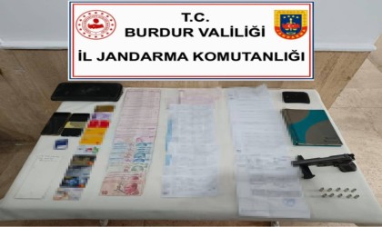 Burdurda tefecilik operasyonu, 1 kişi tutuklandı