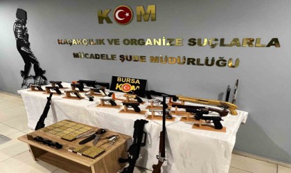 Bursada yasa dışı silah imalatı operasyonu: 2 tutuklu