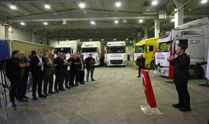 Bursadan Suriyeye 24 yardım tırı yola çıktı