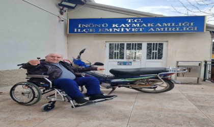 Çalınan 2 motosiklet polis ekiplerince sahiplerine teslim edildi