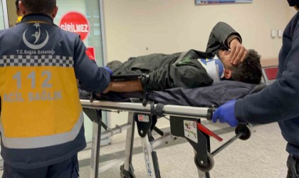 Çatıdan düşen işçi yaralandı