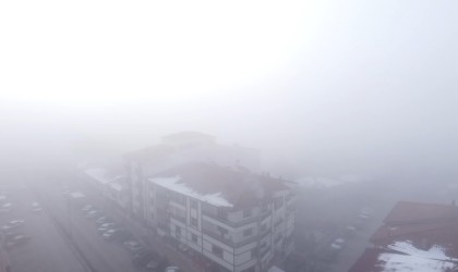 Çekerekte sabahın erken saatlerinde sis etkili oldu